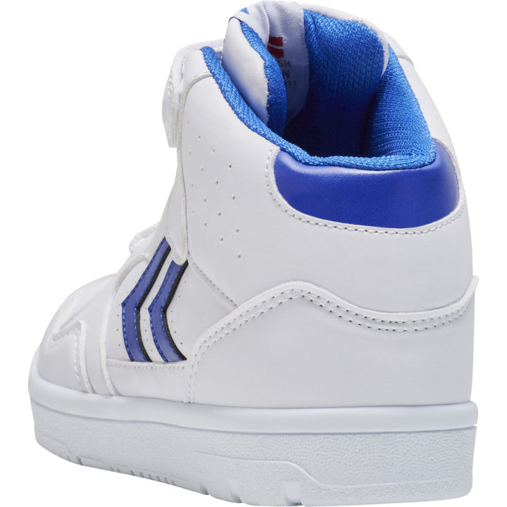 Hummel Camden High Jr - white/blue