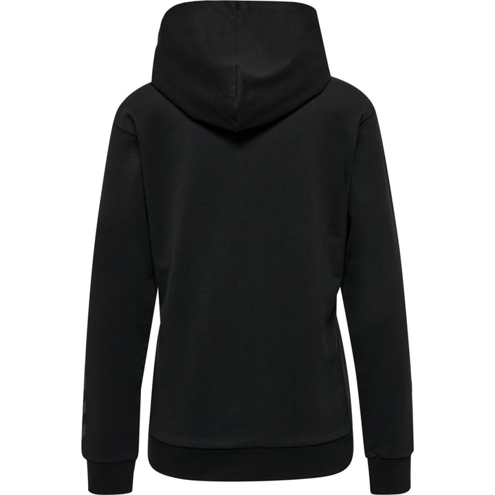 Hummel Hmloffgrid Cotton Hoodie Wo - jet black/forged iron