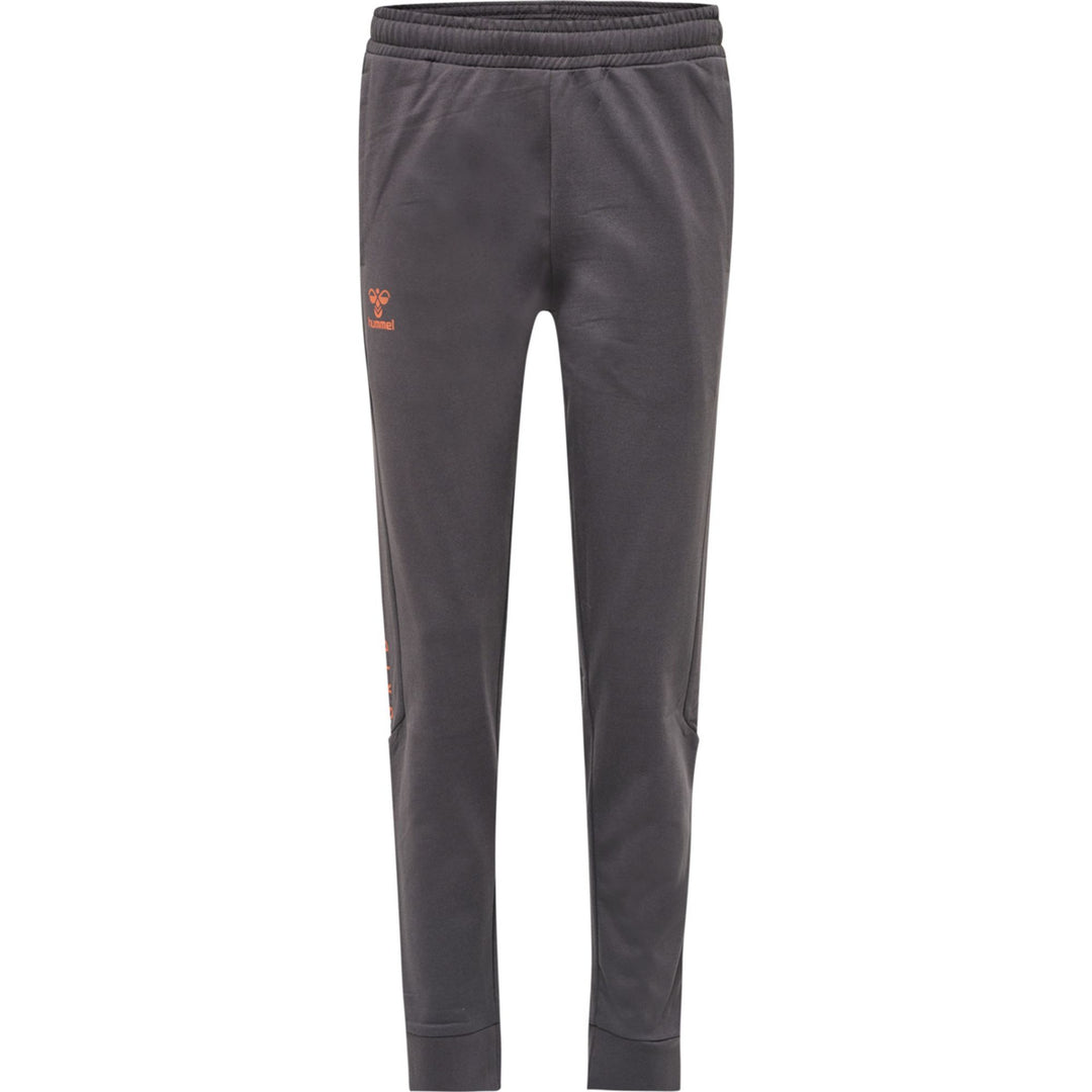Hummel Hmloffgrid Cotton Pants Wo - forged iron/nasturium
