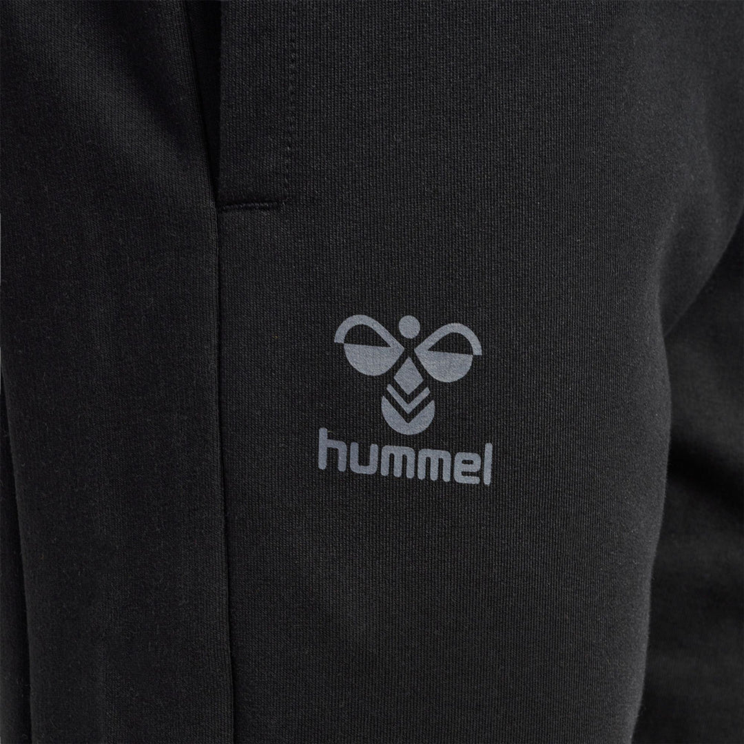 Hummel Hmloffgrid Cotton Pants Wo - jet black/forged iron