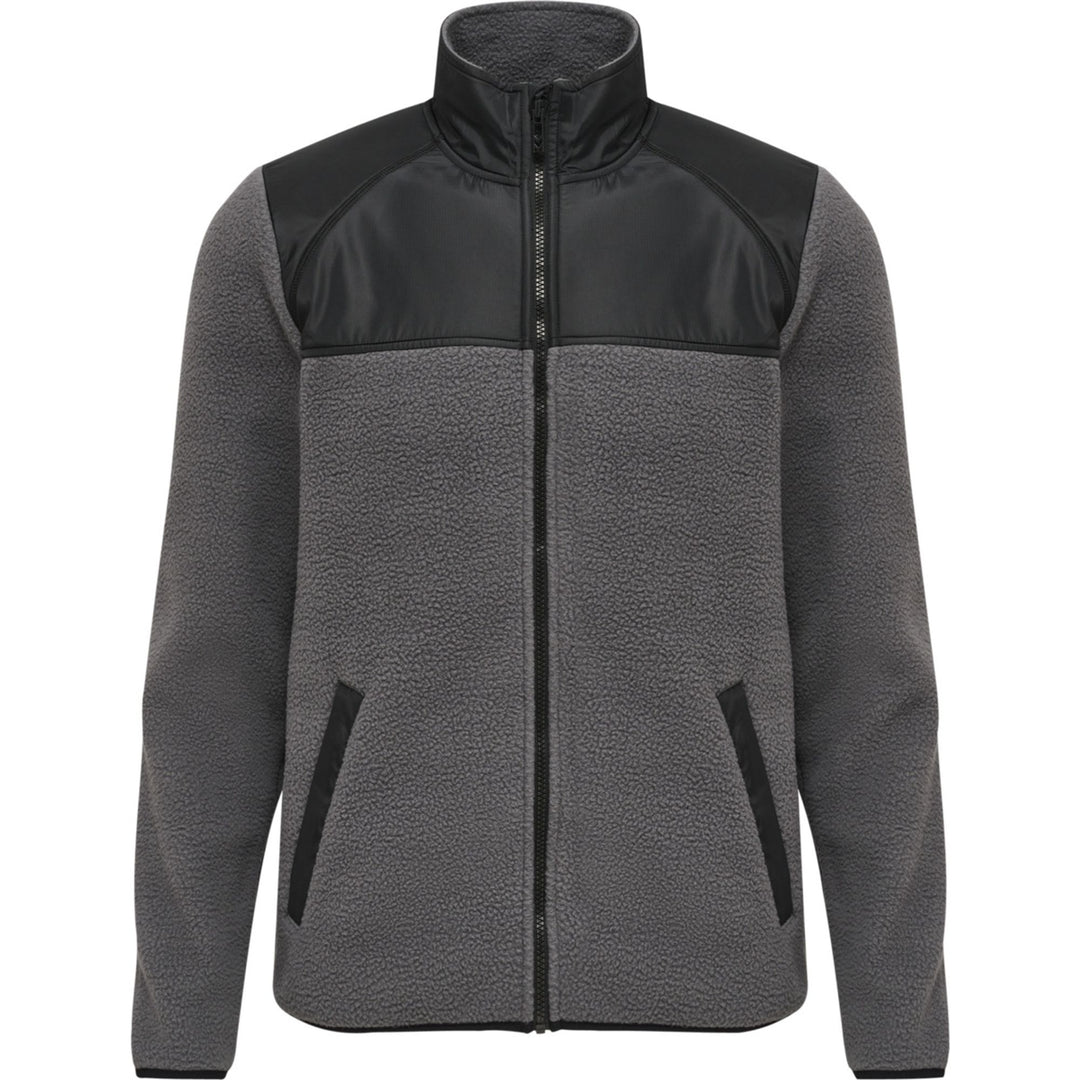 Hummel Hmllgc Charley Fleece Jacket - blackened pearl