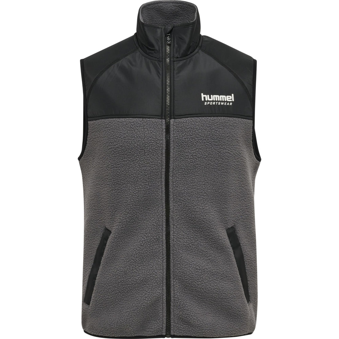 Hummel Hmllgc Charley Fleece Waistcoat - blackened pearl