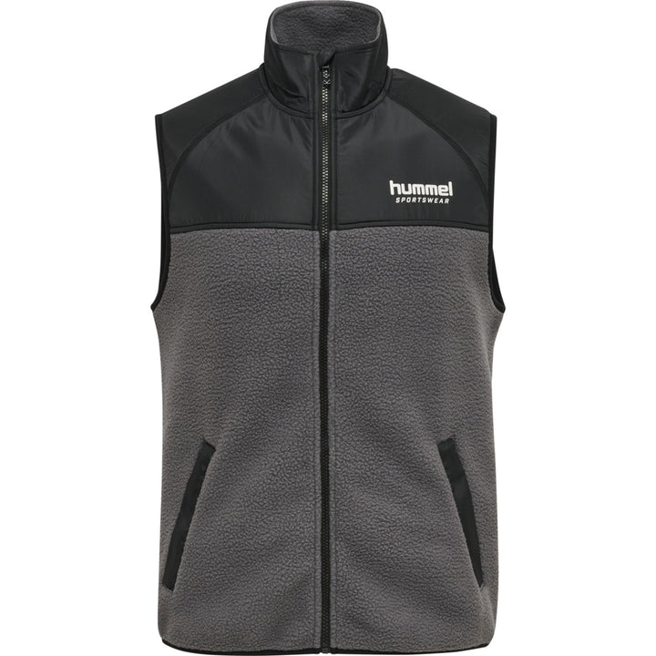 Hummel Hmllgc Charley Fleece Waistcoat - blackened pearl