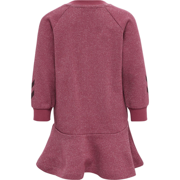 Hummel hmlSALLY DRESS L/S - earth red