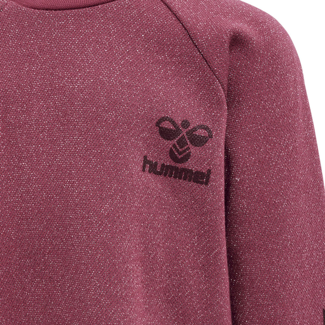 Hummel hmlSALLY DRESS L/S - earth red