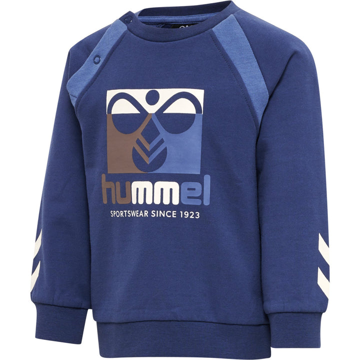 Hummel hmlLASSEN SWEATSHIRT - sargasso sea