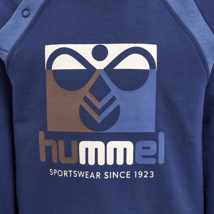 Hummel hmlLASSEN SWEATSHIRT - sargasso sea