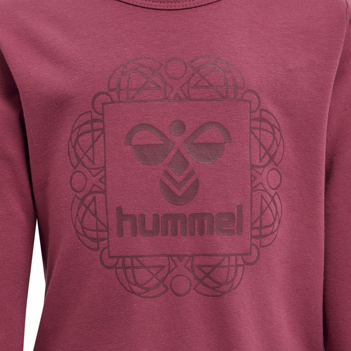 Hummel hmlHELGA T-SHIRT L/S - earth red