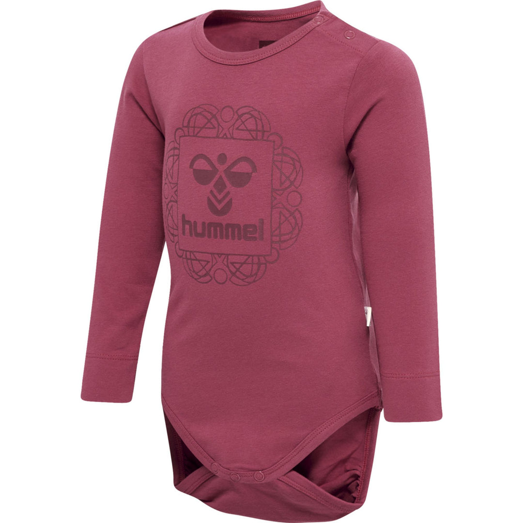 Hummel hmlHELGA BODY L/S - earth red