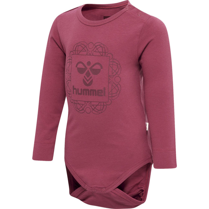 Hummel hmlHELGA BODY L/S - earth red