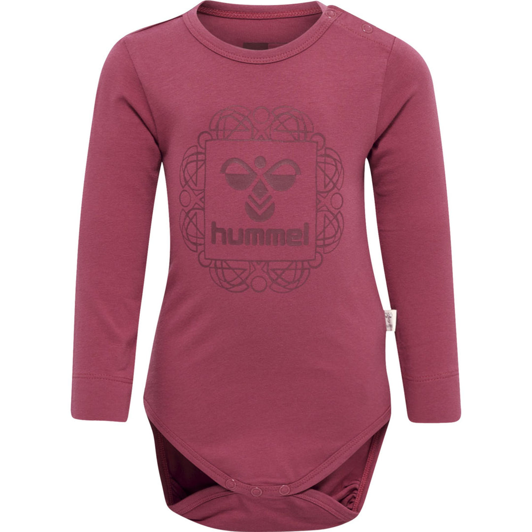 Hummel hmlHELGA BODY L/S - earth red