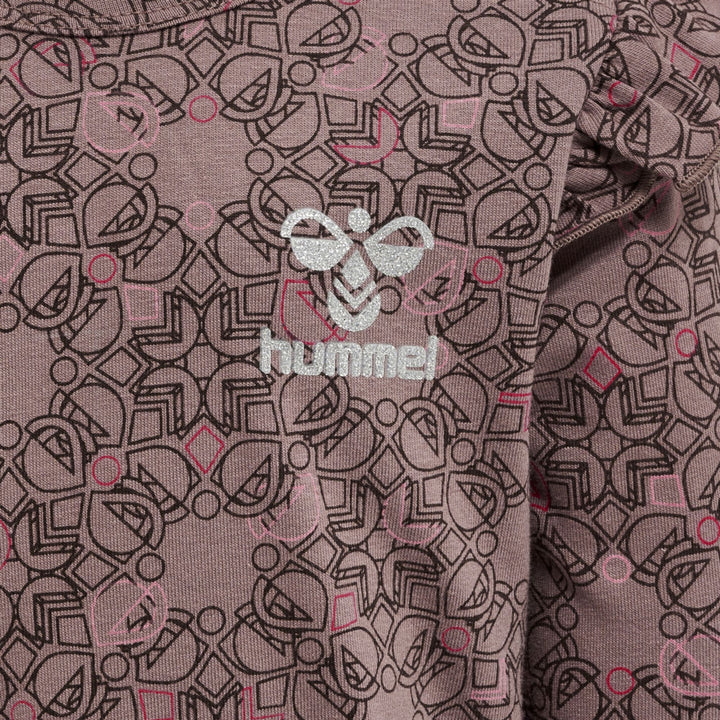 Hummel hmlFIA T-SHIRT L/S - deep taupe