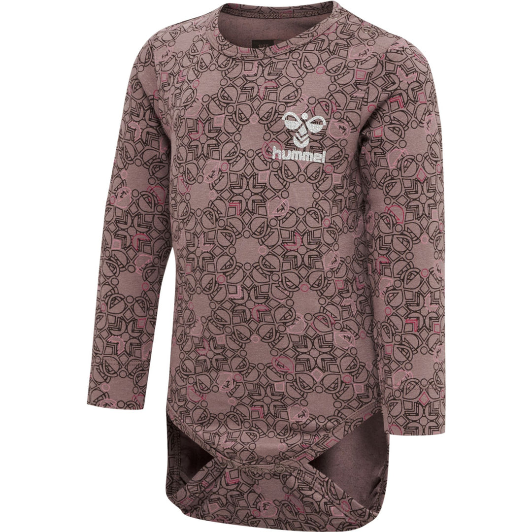 Hummel hmlFIA BODY L/S - deep taupe