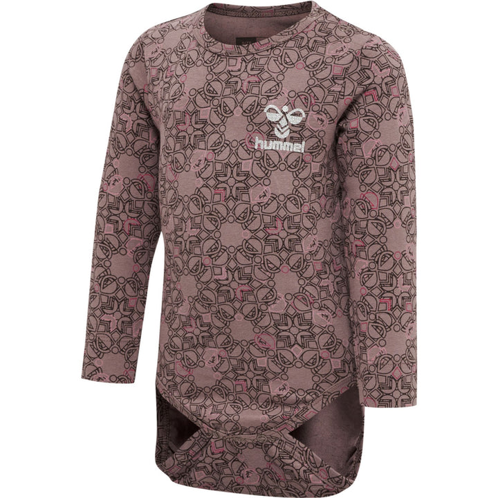 Hummel hmlFIA BODY L/S - deep taupe