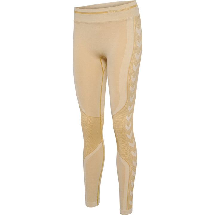 Hummel hmlMT LULU SEAMLESS SCRUNCH TIGHTS - curds &amp; whey melange