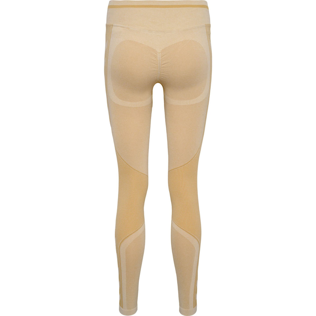 Hummel hmlMT LULU SEAMLESS SCRUNCH TIGHTS - curds &amp; whey melange