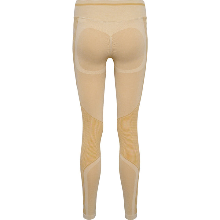 Hummel hmlMT LULU SEAMLESS SCRUNCH TIGHTS - curds &amp; whey melange