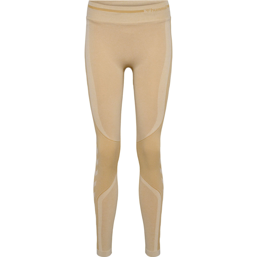 Hummel hmlMT LULU SEAMLESS SCRUNCH TIGHTS - curds &amp; whey melange