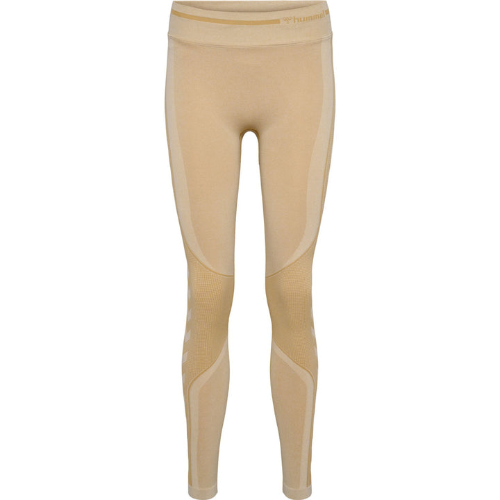 Hummel hmlMT LULU SEAMLESS SCRUNCH TIGHTS - curds &amp; whey melange