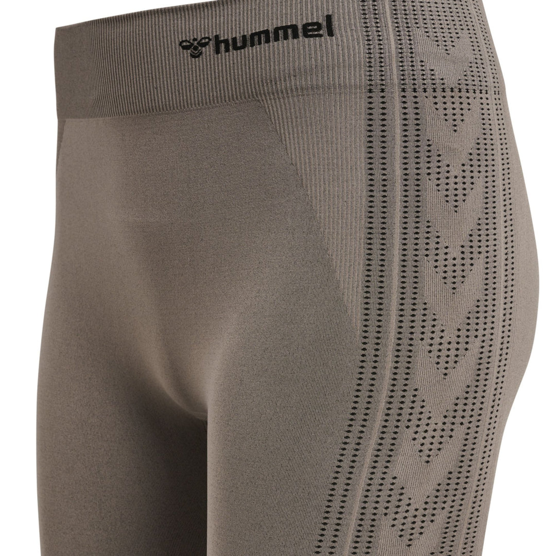 Hummel Hmlshaping Seamless Mw Tights - driftwood