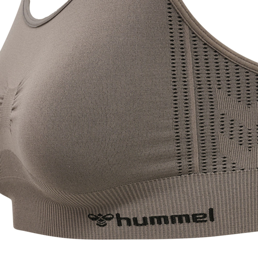 Hummel Hmlshaping Seamless Sports Top - driftwood