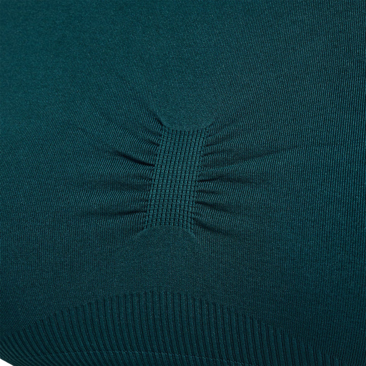 Hummel hmlSHAPING SEAMLESS SPORTS TOP - deep teal