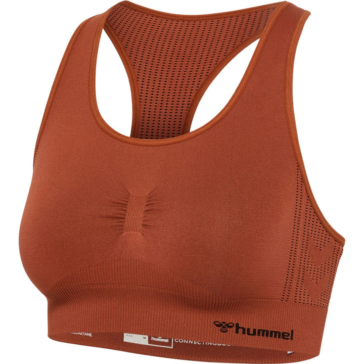 Hummel hmlSHAPING SEAMLESS SPORTS TOP - arabian spice