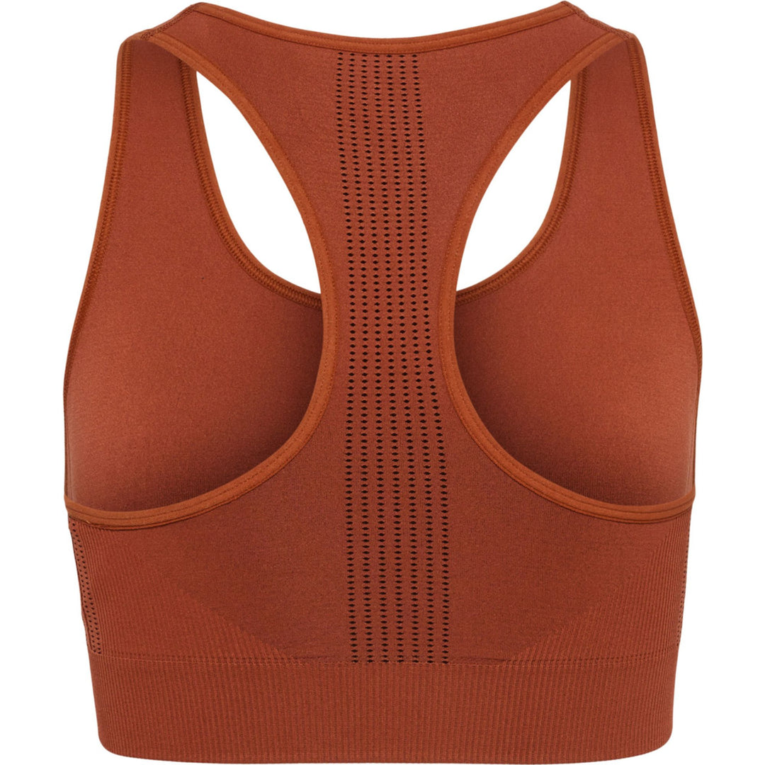 Hummel hmlSHAPING SEAMLESS SPORTS TOP - arabian spice