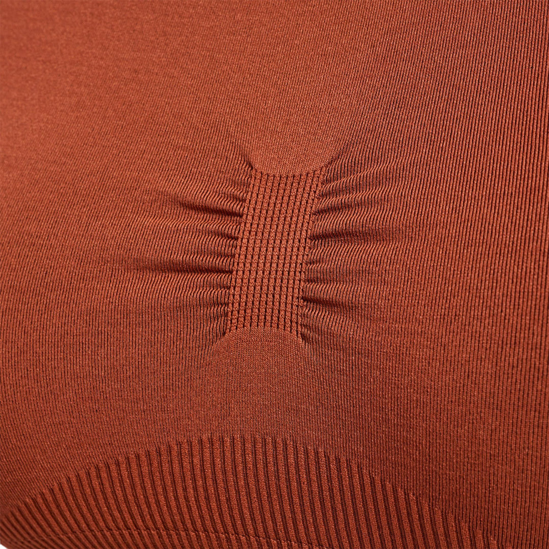 Hummel hmlSHAPING SEAMLESS SPORTS TOP - arabian spice