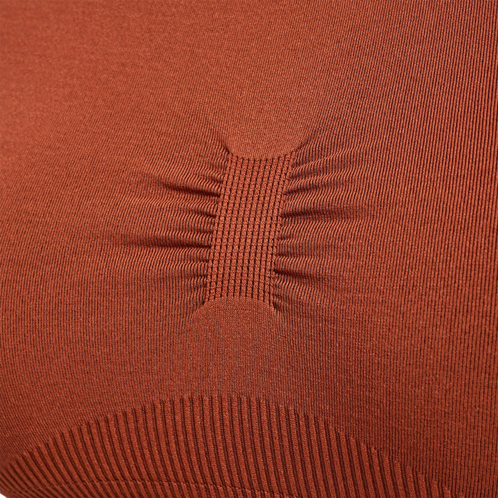 Hummel hmlSHAPING SEAMLESS SPORTS TOP - arabian spice