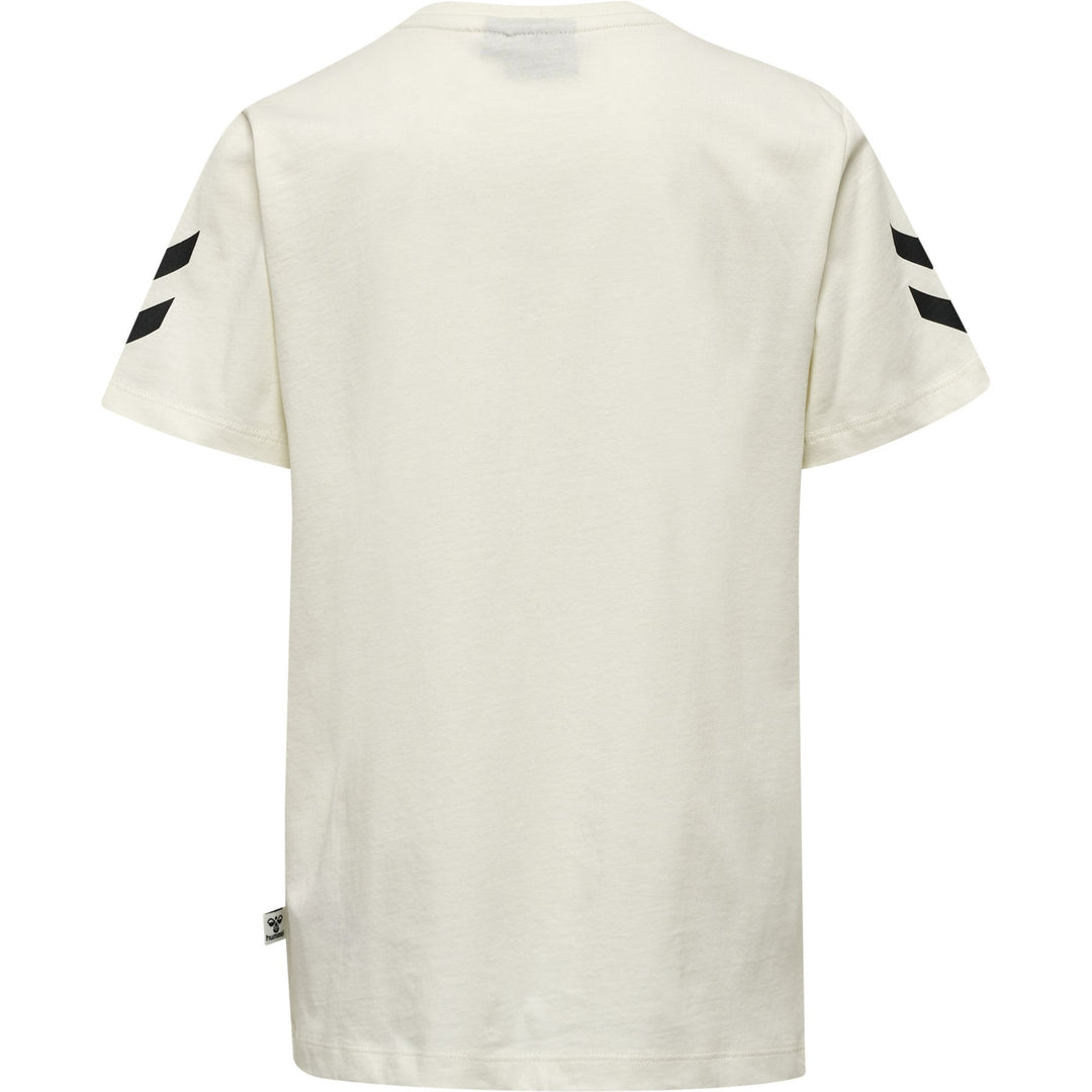 Hummel hmlGLOBAL T-SHIRT S/S - marshmallow