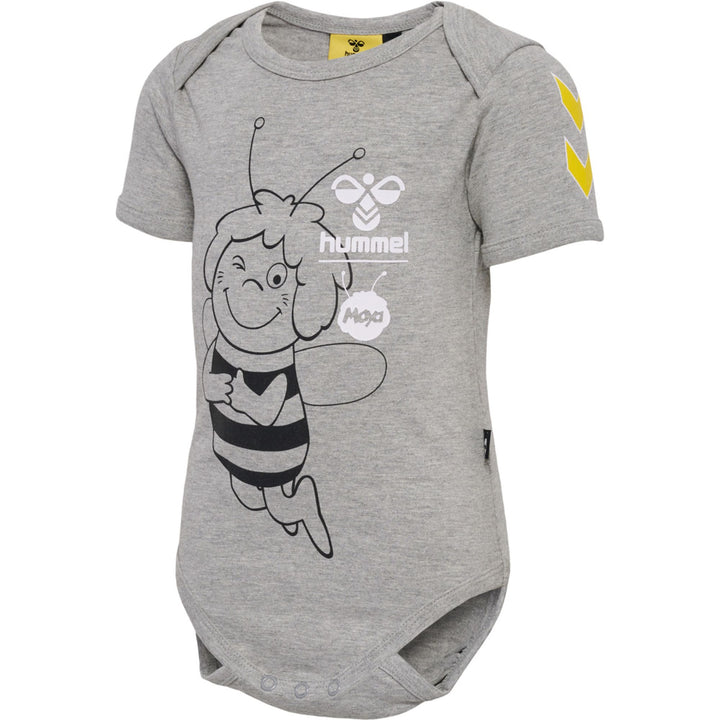 Hummel hmlMAYA BODY S/S - grey melange