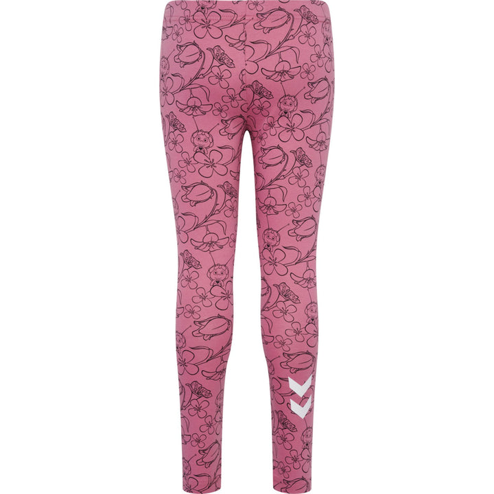 Hummel hmlMAYA FLOWER AOP ONZE TIGHTS - heather rose
