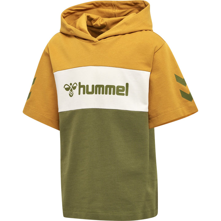 Hummel hmlCLOUD HOODIE S/S - olive branch