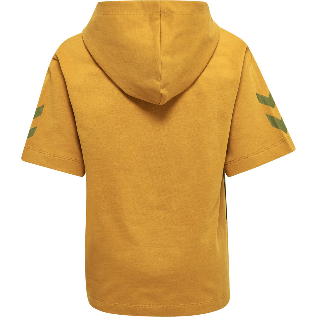 Hummel hmlCLOUD HOODIE S/S - olive branch