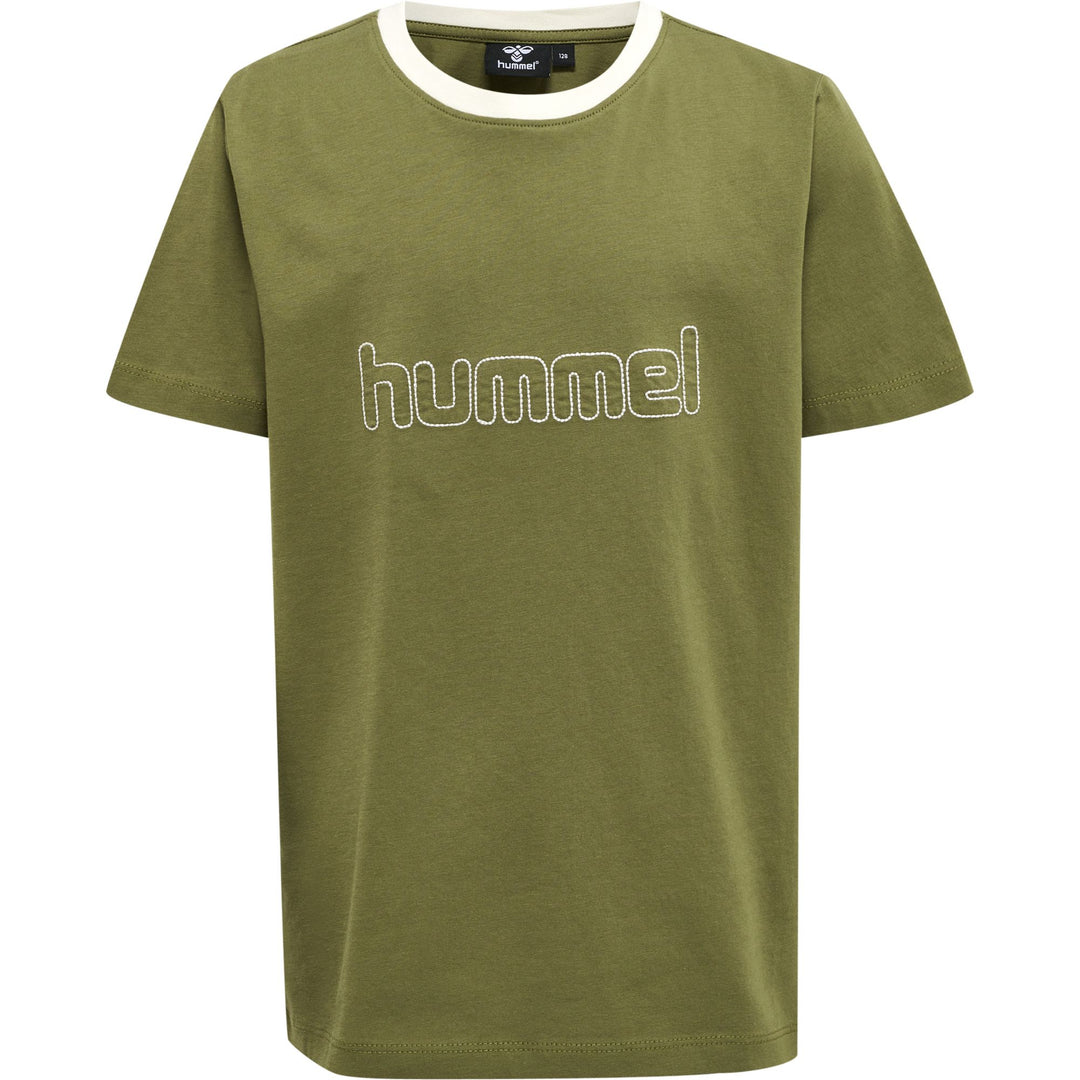Hummel hmlCLOUD T-SHIRT S/S - olive branch