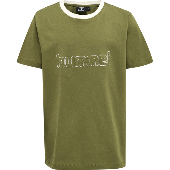 Hummel hmlCLOUD T-SHIRT S/S - olive branch