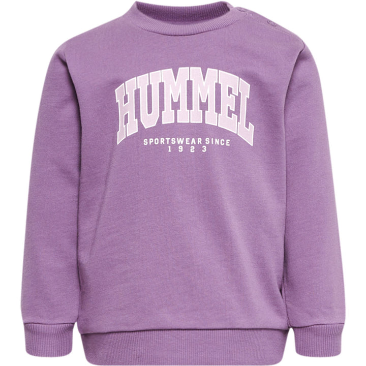Hummel hmlFAST LIME SWEATSHIRT - argyle purple