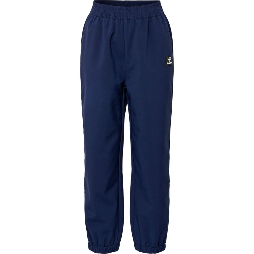 Hummel hmlJUPITOR SOFTSHELL PANTS - black iris