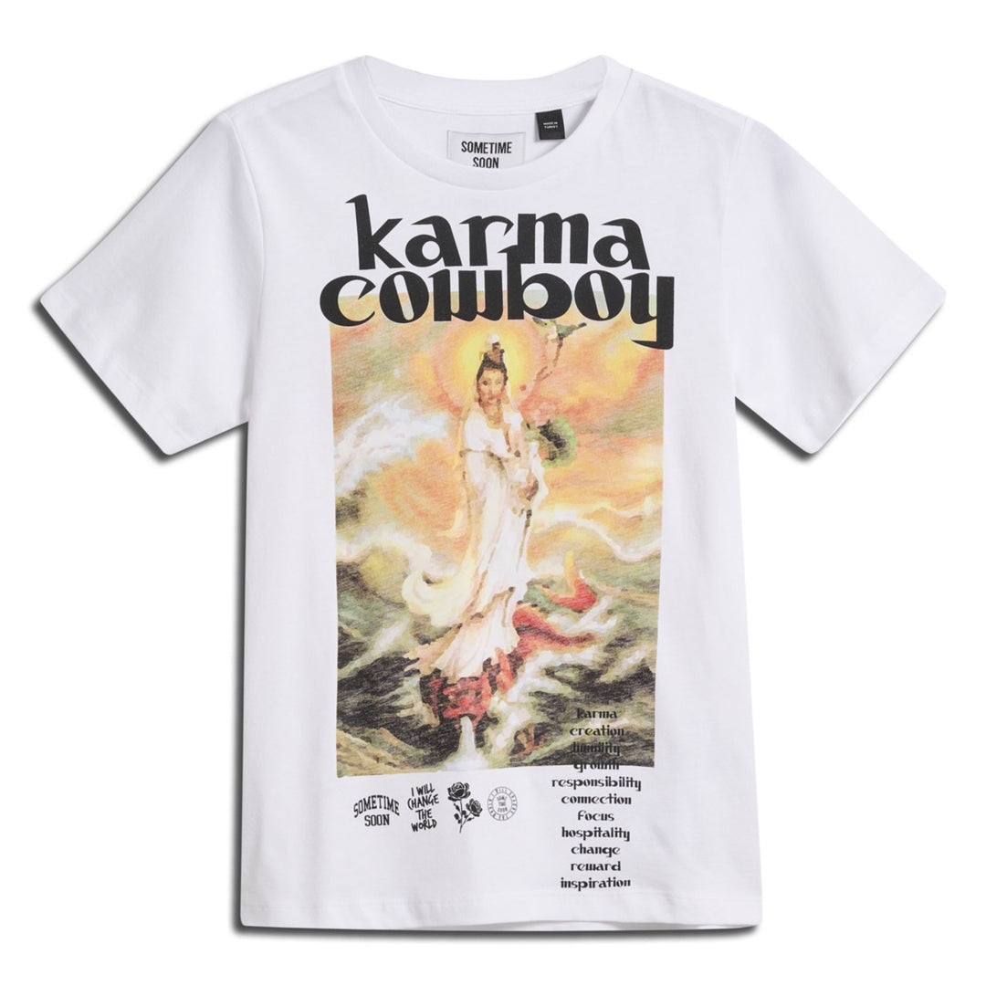 Hummel stmCREATION T-SHIRT S/S - BRIGHT WHITE - 104 - bright white