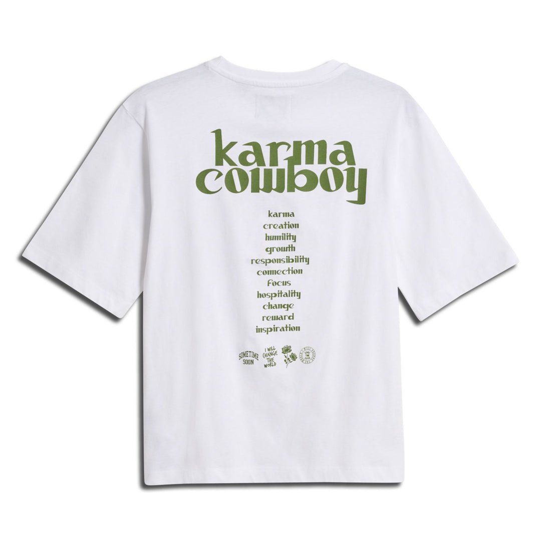 Hummel stmKARMA T-SHIRT S/S - BRIGHT WHITE - 104 - bright white