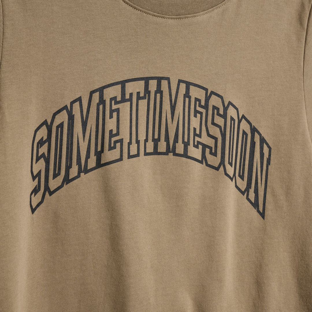 Hummel stmOCEAN T-SHIRT S/S - SEPIA TINT - 152 - sepia tint