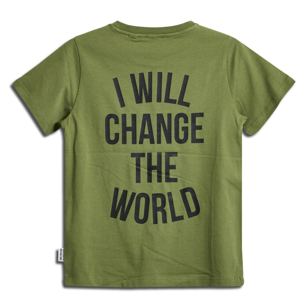 Hummel stmREVOLUTION T-SHIRT S/S - OLIVE BRANCH - 104 - olive branch