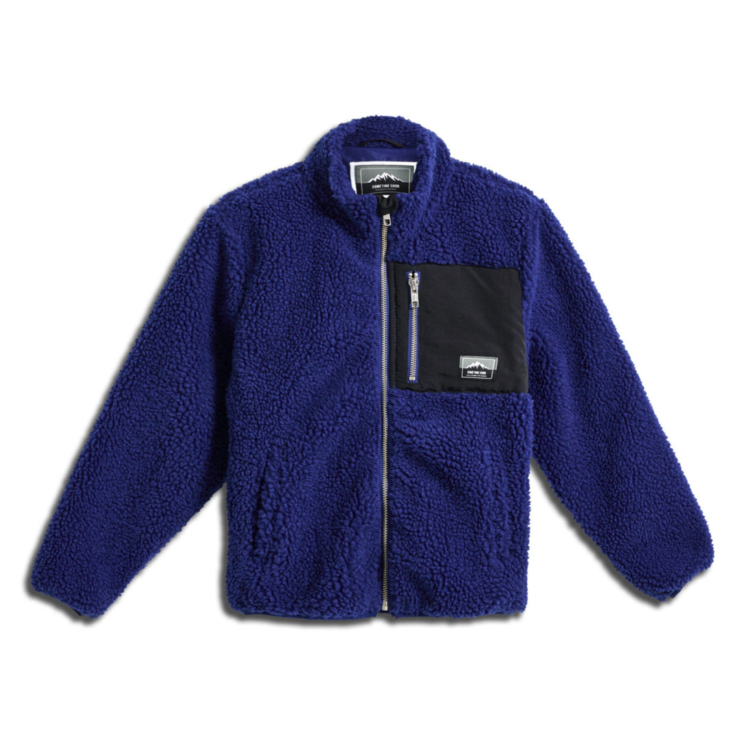 Hummel stmVENTURE FLEECE JACKET - NAVY PEONY - 104 - navy peony