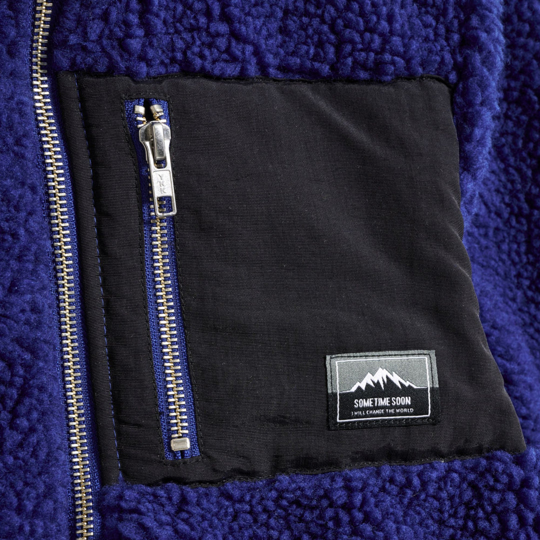 Hummel stmVENTURE FLEECE JACKET - NAVY PEONY - 104 - navy peony