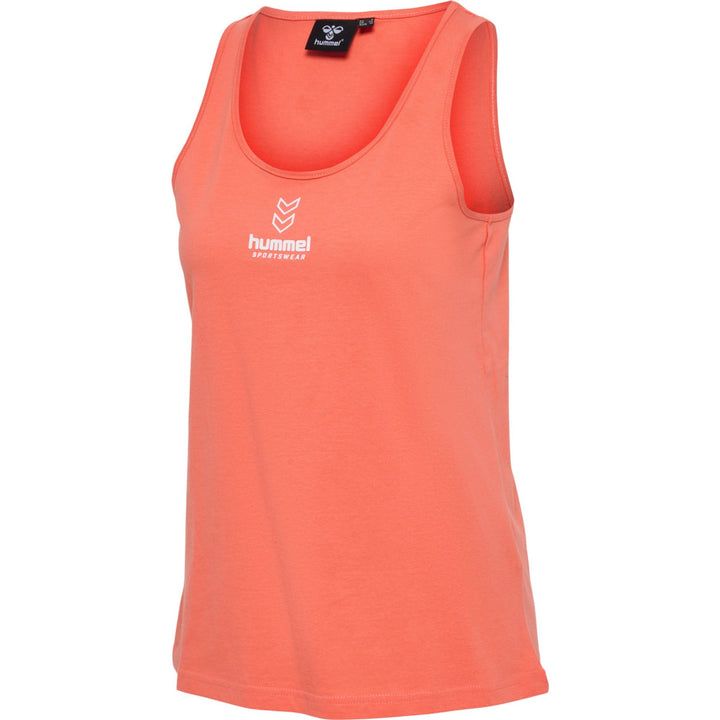 Hummel hmlLGC VAL TANKTOP - persimmon