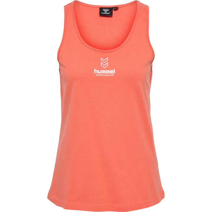 Hummel hmlLGC VAL TANKTOP - persimmon