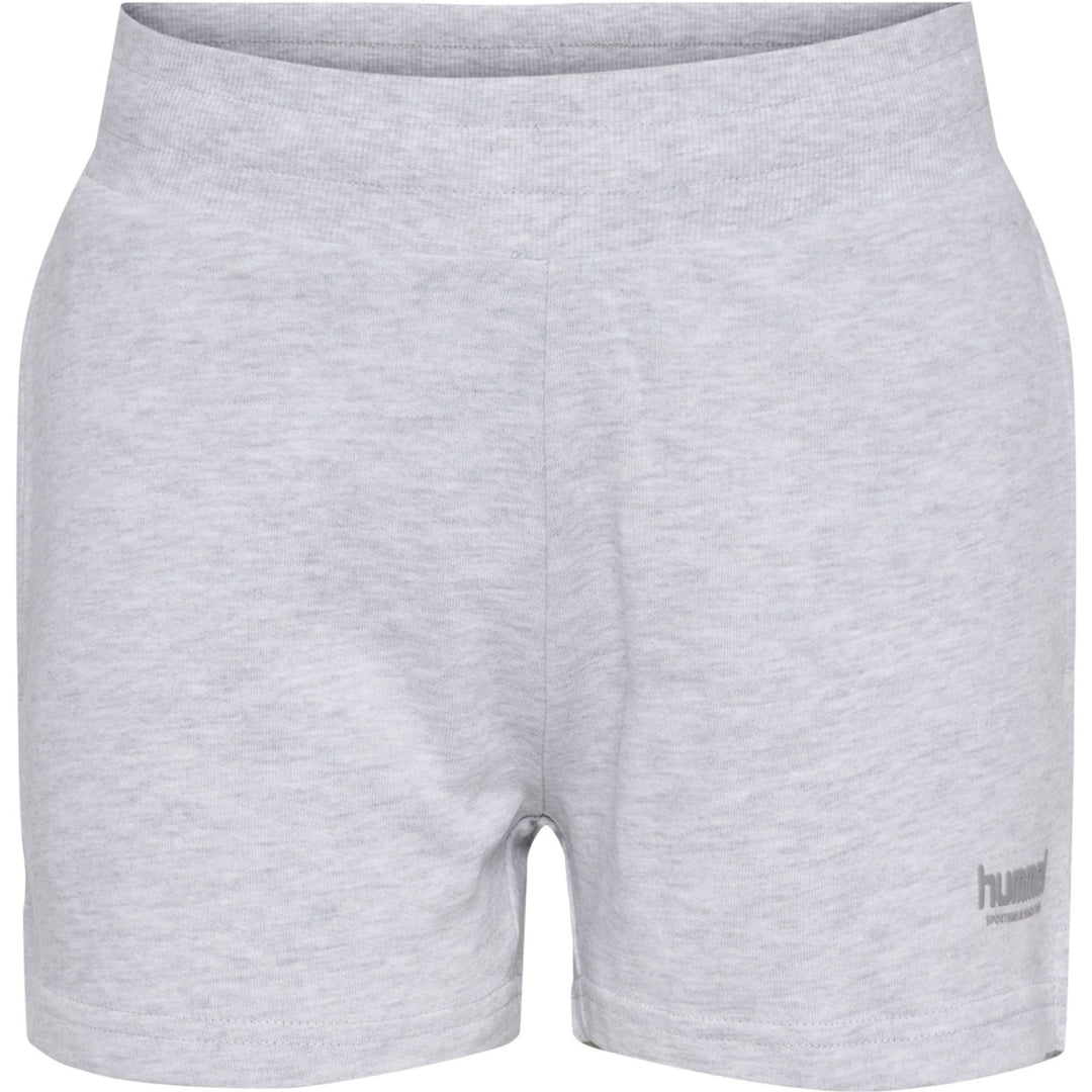 Hummel hmlLGC SENNA SWEAT SHORTS - light grey melange