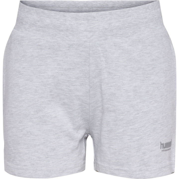 Hummel hmlLGC SENNA SWEAT SHORTS - light grey melange