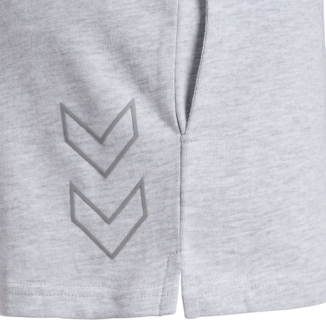 Hummel hmlLGC SENNA SWEAT SHORTS - light grey melange